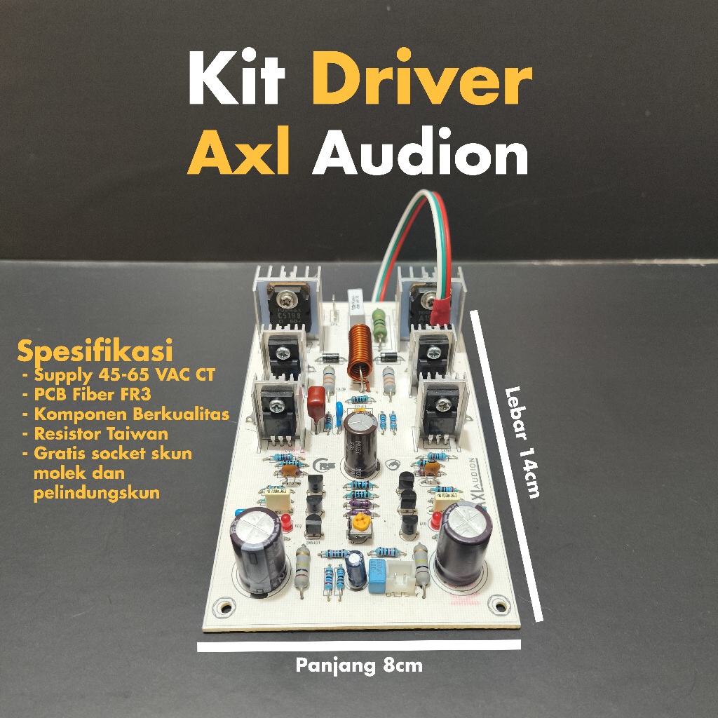 Kit Driver Axl Audion / Driver Kit Axl Audion