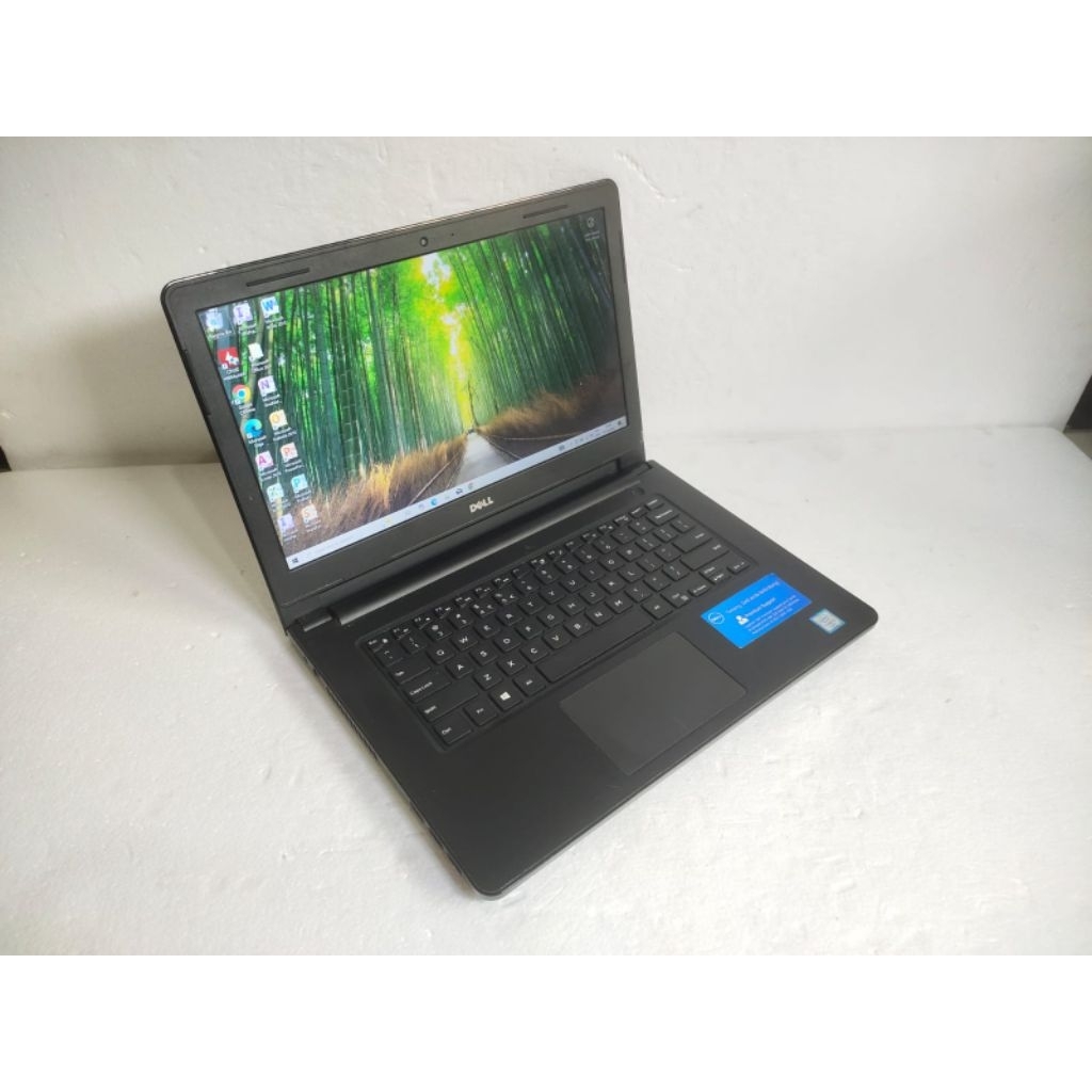 B191 Laptop Dell inspiron 14-3467 Ram 8gb SSD 120gb core i5 gen7 Siap pakai
