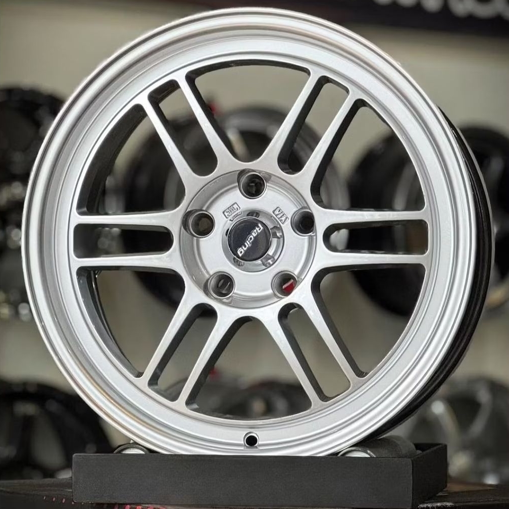 velg racing ring 17 lebar 8 ENKEI RPF1 FACE 2 FLOW FORMING R17 ET 42 velg mobil Innova reborn Almaz 