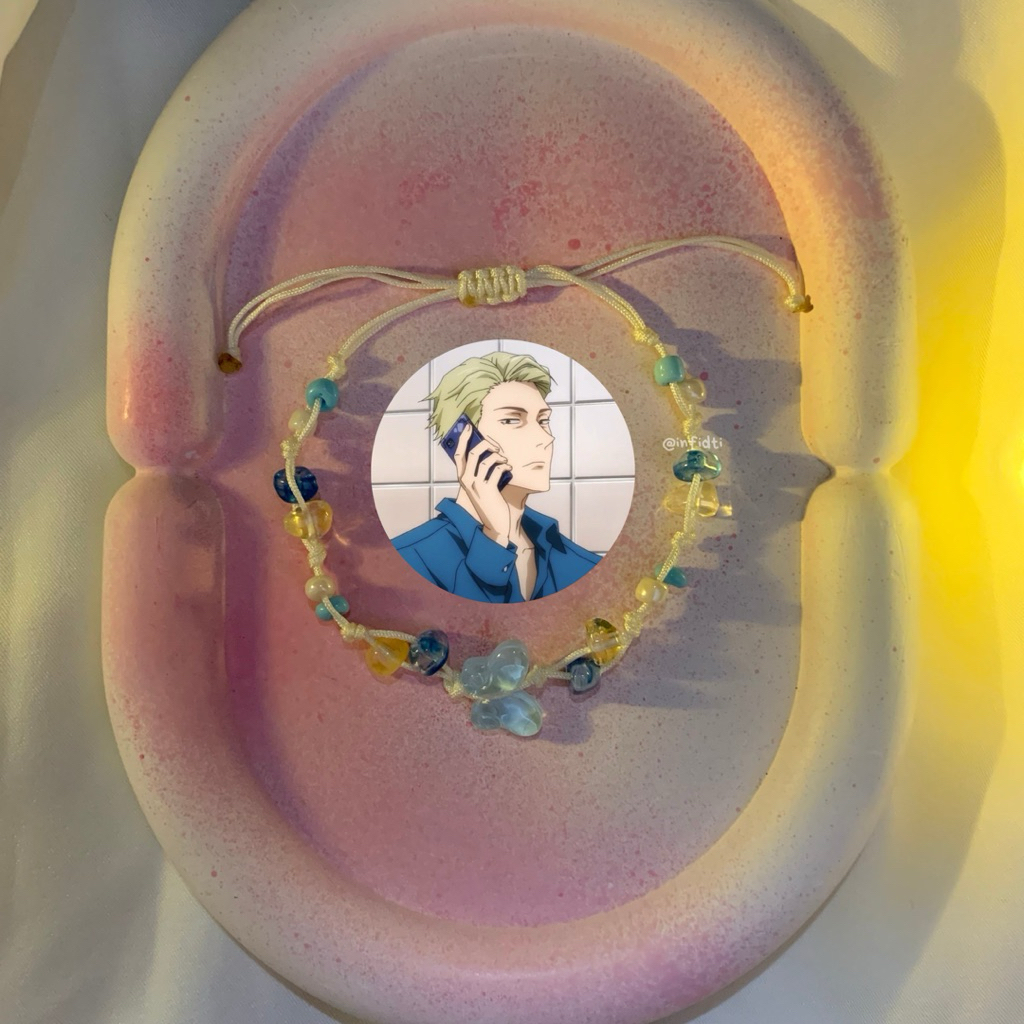 [MOHON BACA DESKRIPSI] GELANG NANAMI KENTO | GELANG JUJUTSU KAISEN | GELANG ANIME | GELANG TALI SERU