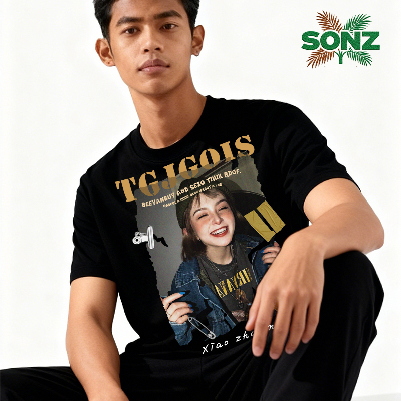 SONZ kaos pria baju kaos kaos oblong pria baju pria keren vintage baju cowok keren oblong