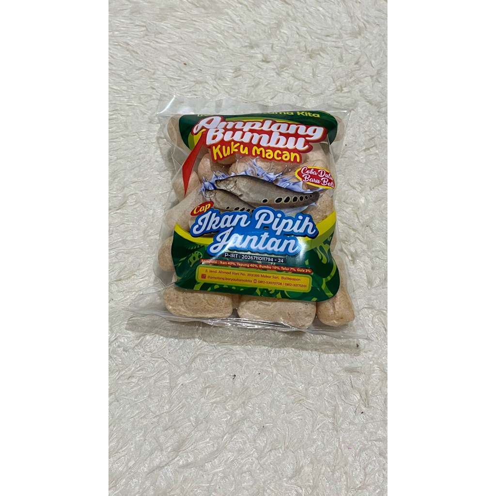 AMPLANG KUKU MACAN KHAS BALIKPAPAN