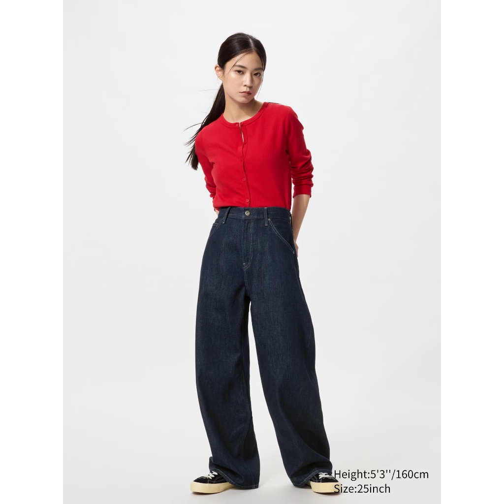 Jeans Curve Baggy (Celana Barel) UNIQLO ORIGINAL