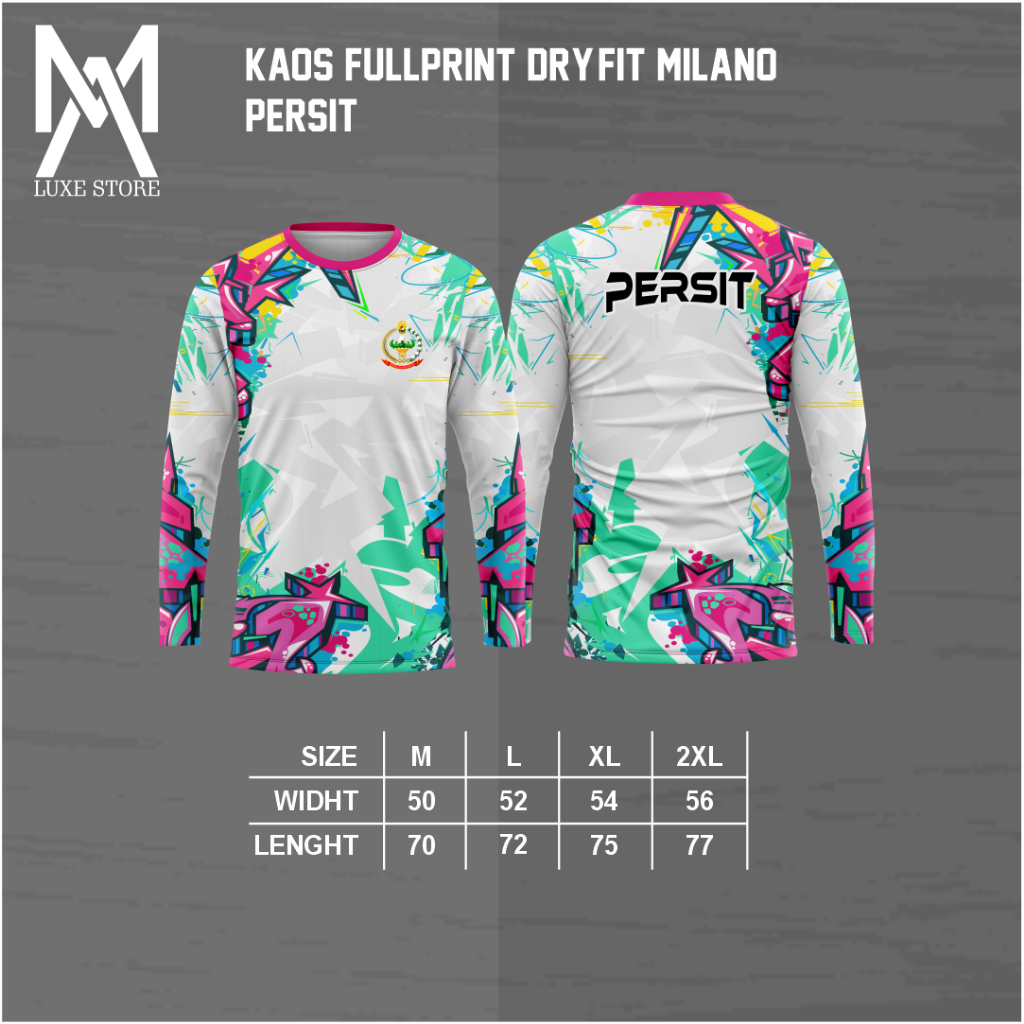 KAOS PERSIT FULLPRINT DRYFIT MILANO PREMIUM