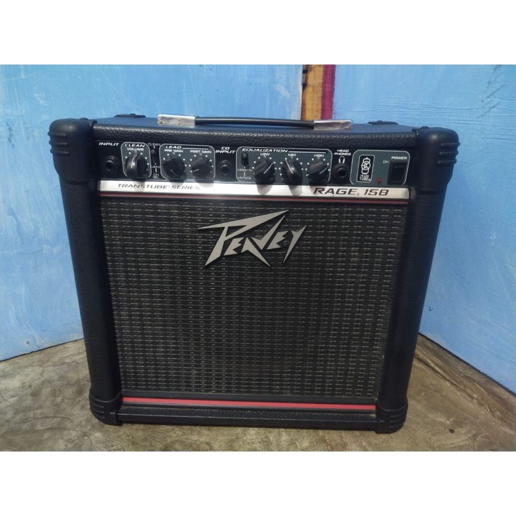 ampli peavey rage 158 original mulus