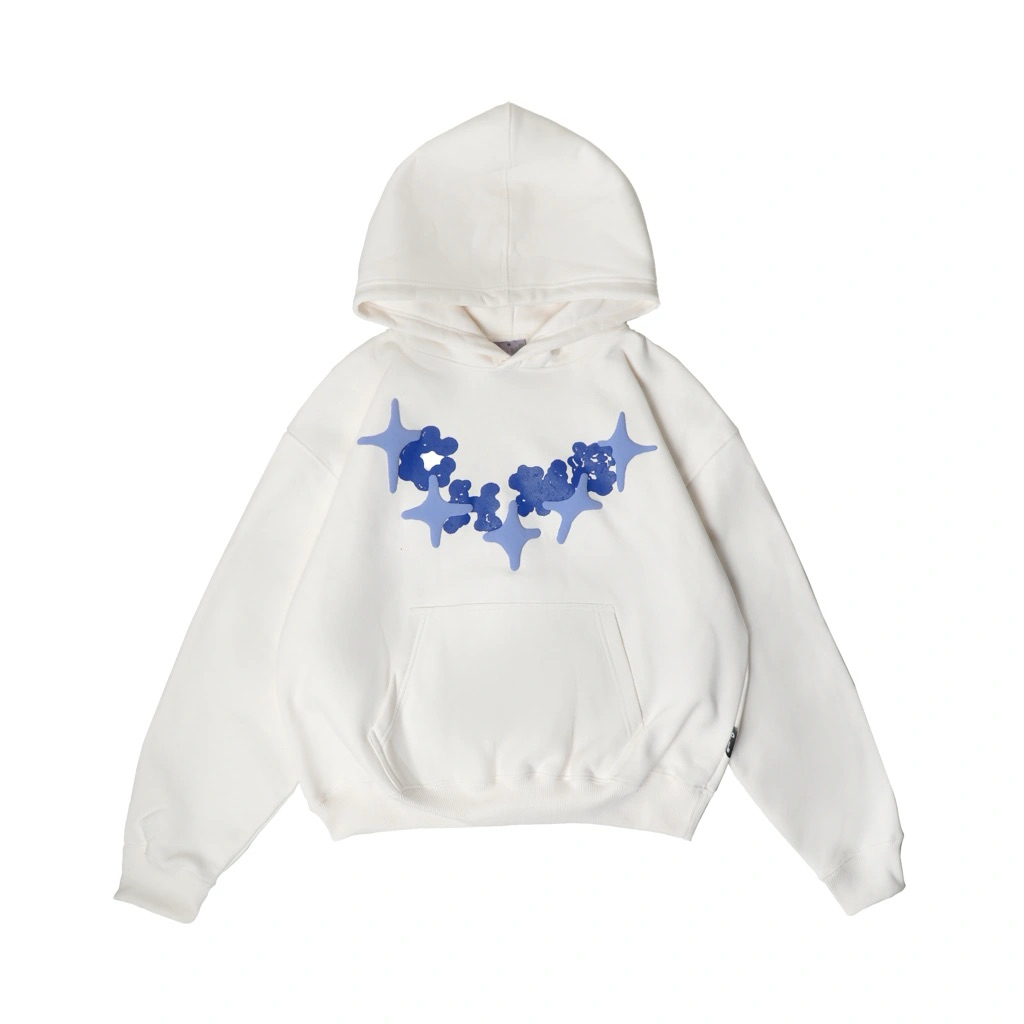 Hoodie CHMB Velz broken white