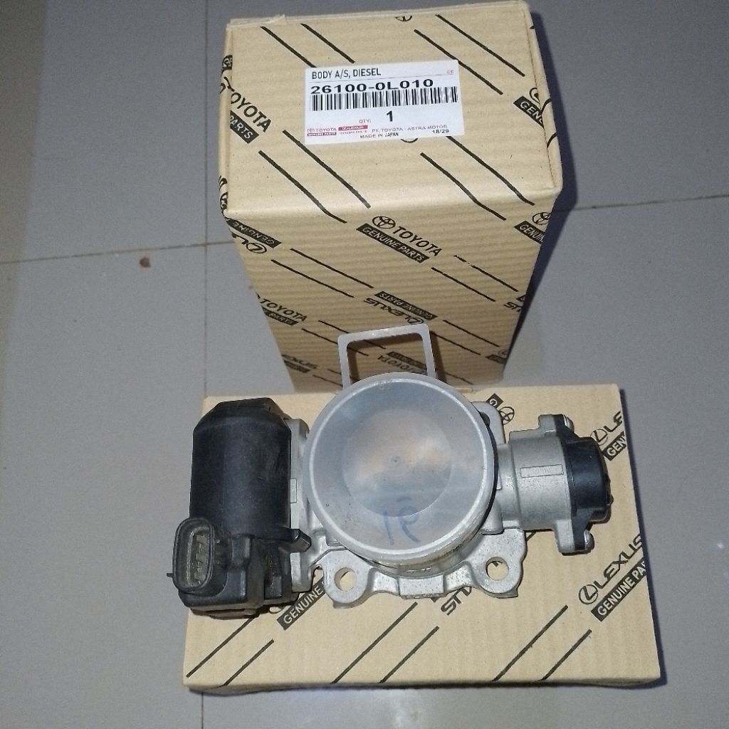 Throttle Body Innova Fortuner Hilux Diesel