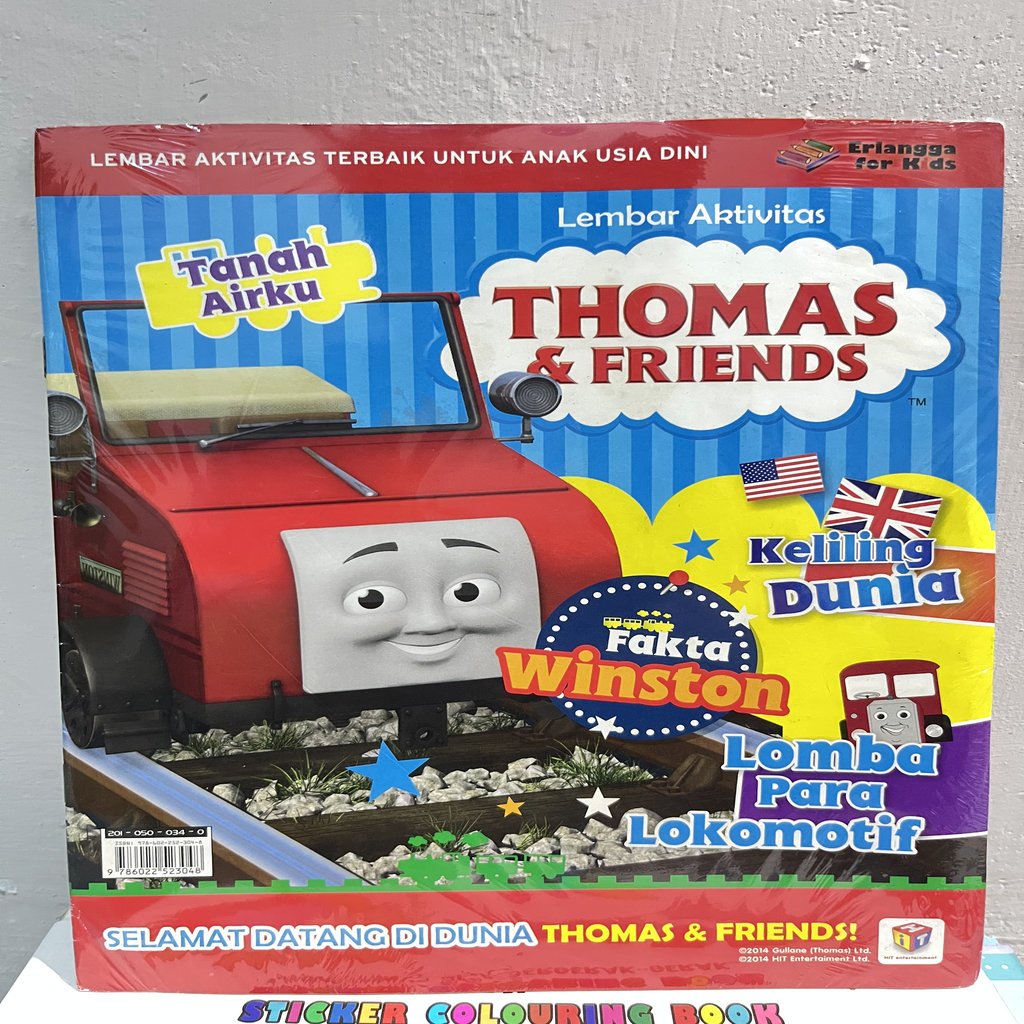 BUKU THOMAS & FRIENDS TANAH AIRKU