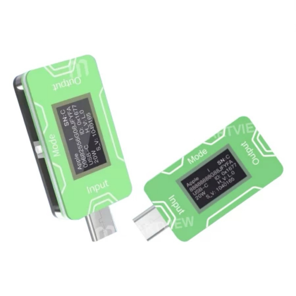 JCID CT02 Type-C PD Charger Detector for Monitoring Charger Voltage Current