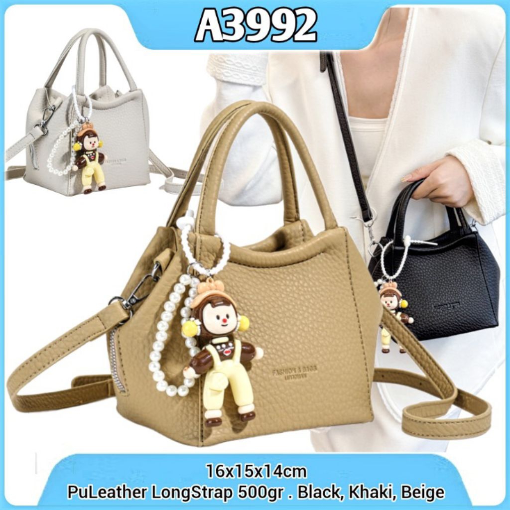 Gij. Tas Selempang Ember Kecil A3992 1kg2 LUYIOMAN MINI SLING HAND BUCKET BAG Slingbag Handbag Bucke