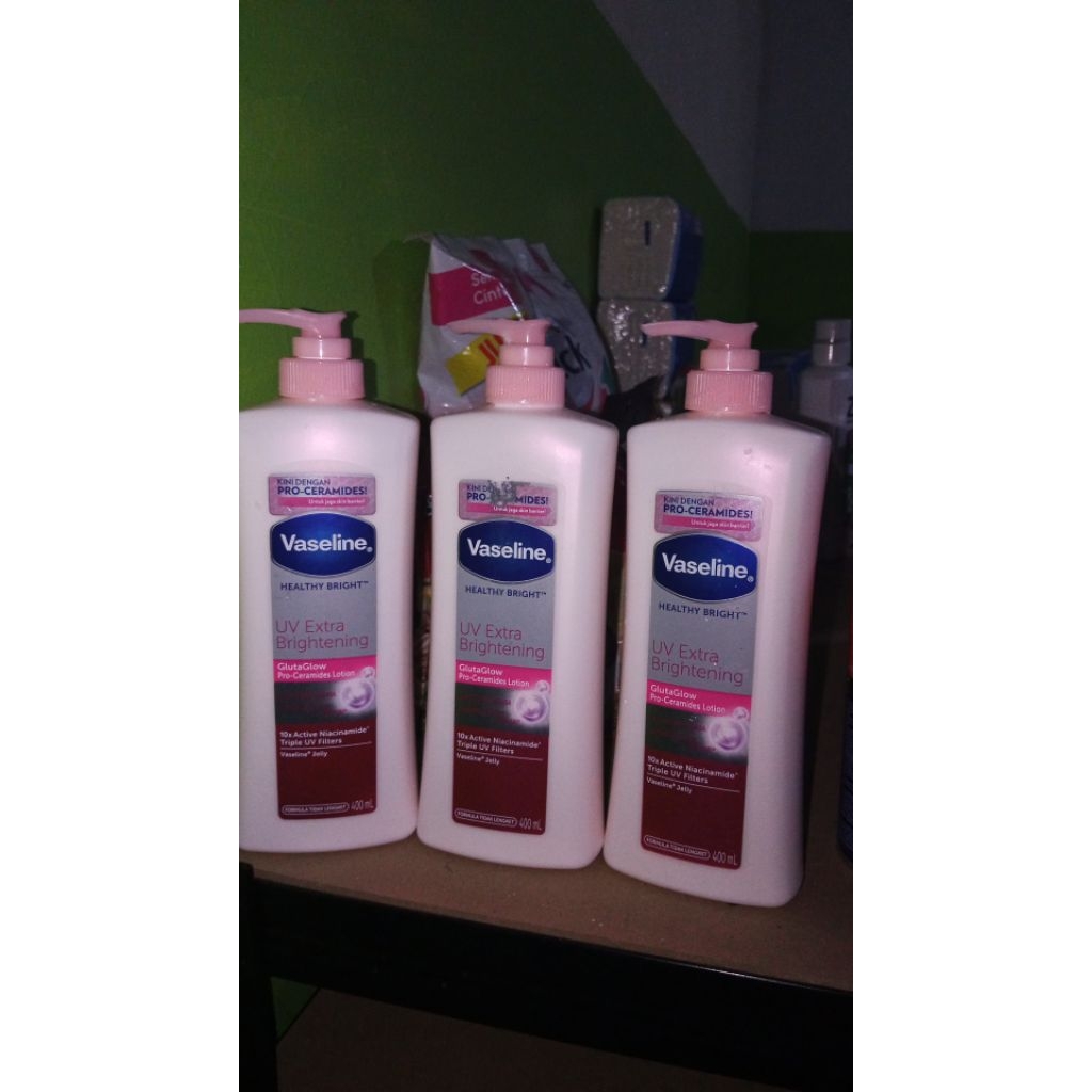 vaseline gluta  jumbo 400ml