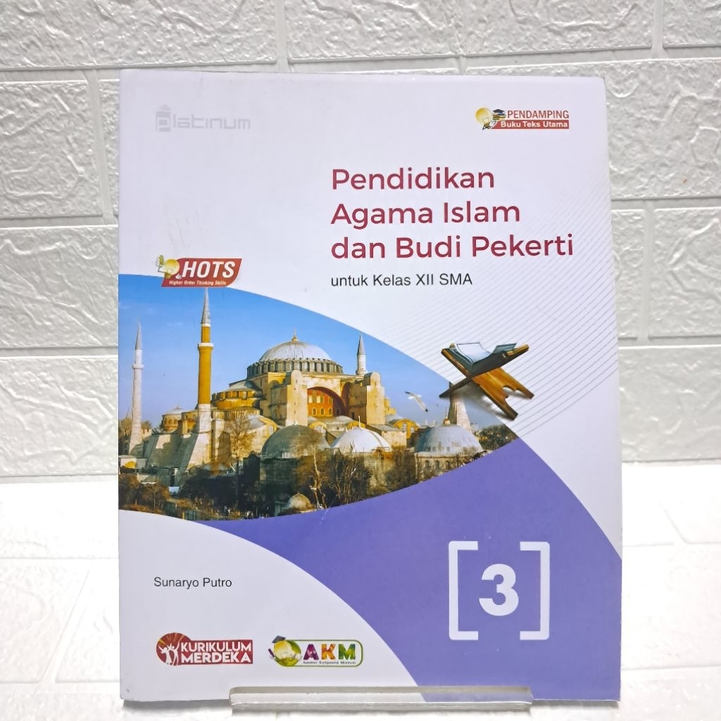 Buku pendidikan agama Islam untuk SMA Kelas 3 KSP R1 (original Tiga Serangkai)