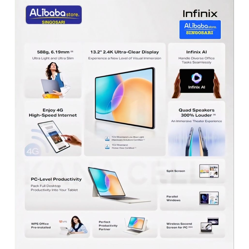 POV: Punya Tab Layar Gede Cuma 4 Juta Infinix Xpad Edge 8/256GB - Garansi Resmi 1 Thn