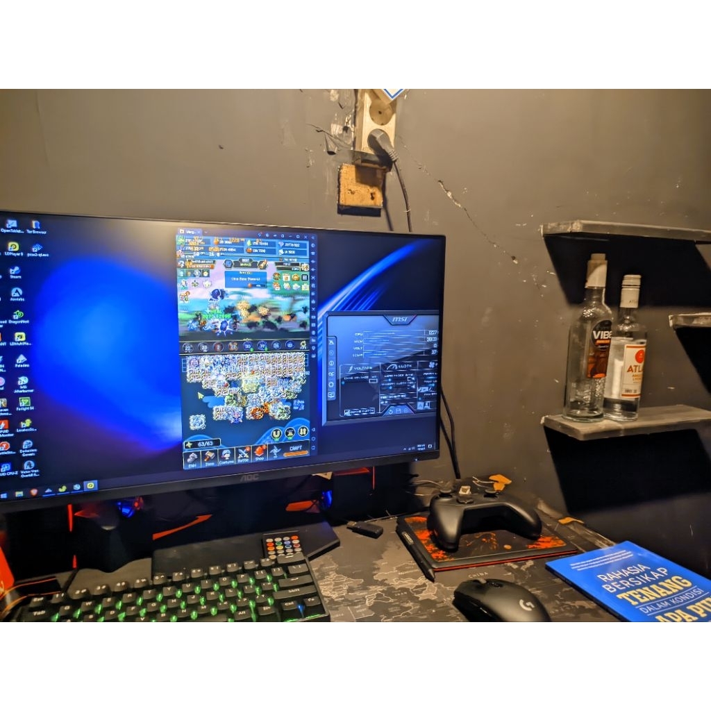 PC Fullset R5 5600 + Rx 6700 XT