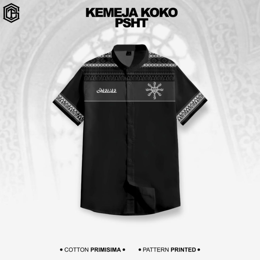 BAJU KOKO PSHT FULL PRINTING // KEMEJA KOKO SH TERATE // BAJU KOKO PRIA FASHION MUSLIM // KEMEJA SH 