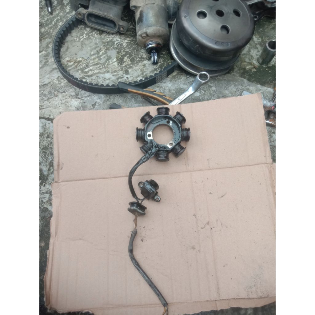 SPUL MOTOR SPIN 125 SEKEN ORIGINAL