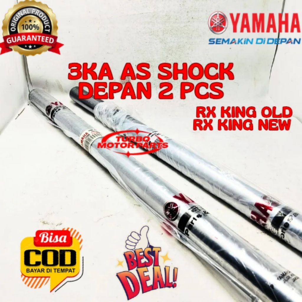AS SHOCK DEPAN 2 PCS ORIGINAL YAMAHA KODE 3KA, AS SHOCK DEPAN MIO SPORTY, AS SHOCK DEPAN NOUVO, AS S