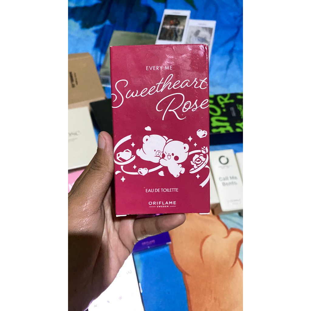 parfum oriflame sweet heart rose preloved