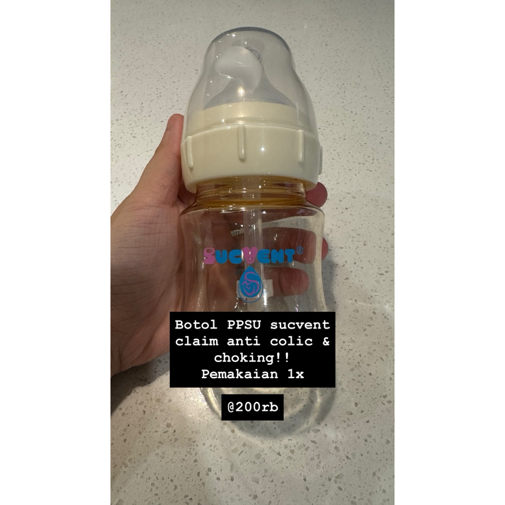 PRELOVED BOTTLE SUCVENT PPSU