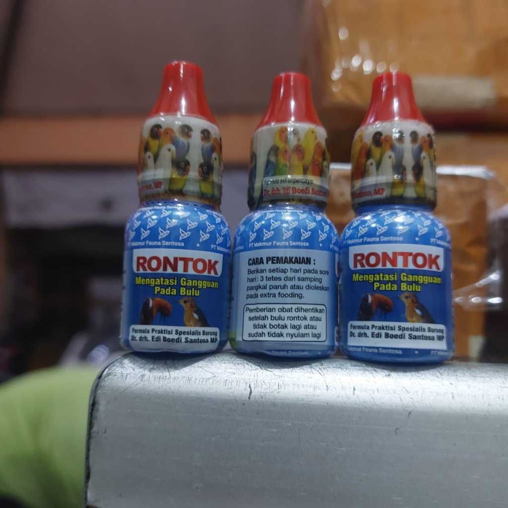 RONTOK DR.EDI OBAT BURUNG SAKIT GANGGUAN PERTUMBUHAN BULU BOTAK BULU RONTOK MABUNG