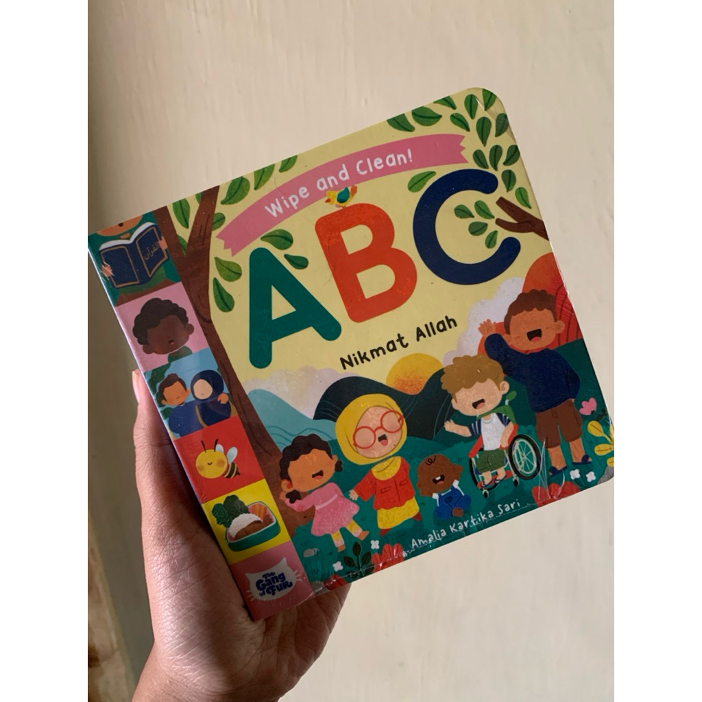 Boardbook Wipe & Clean ABC Nikmat Allah