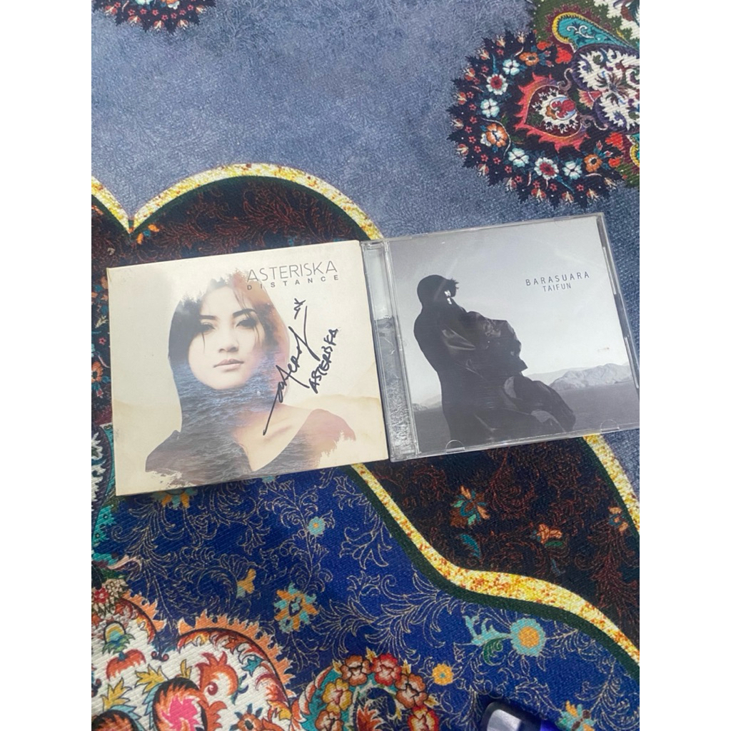 CD Audio Barasuara Taifun & Asteriska Distance ada sign