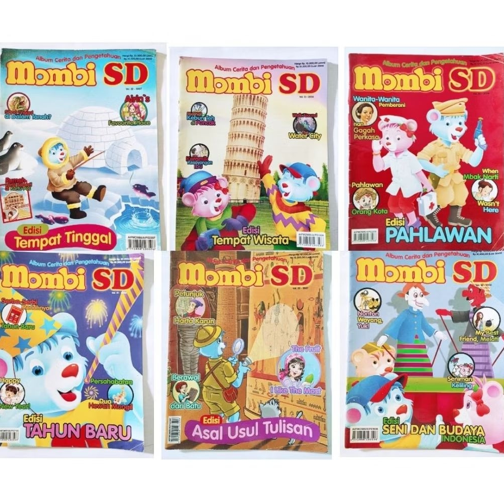 Majalah MOMBI SD jadul