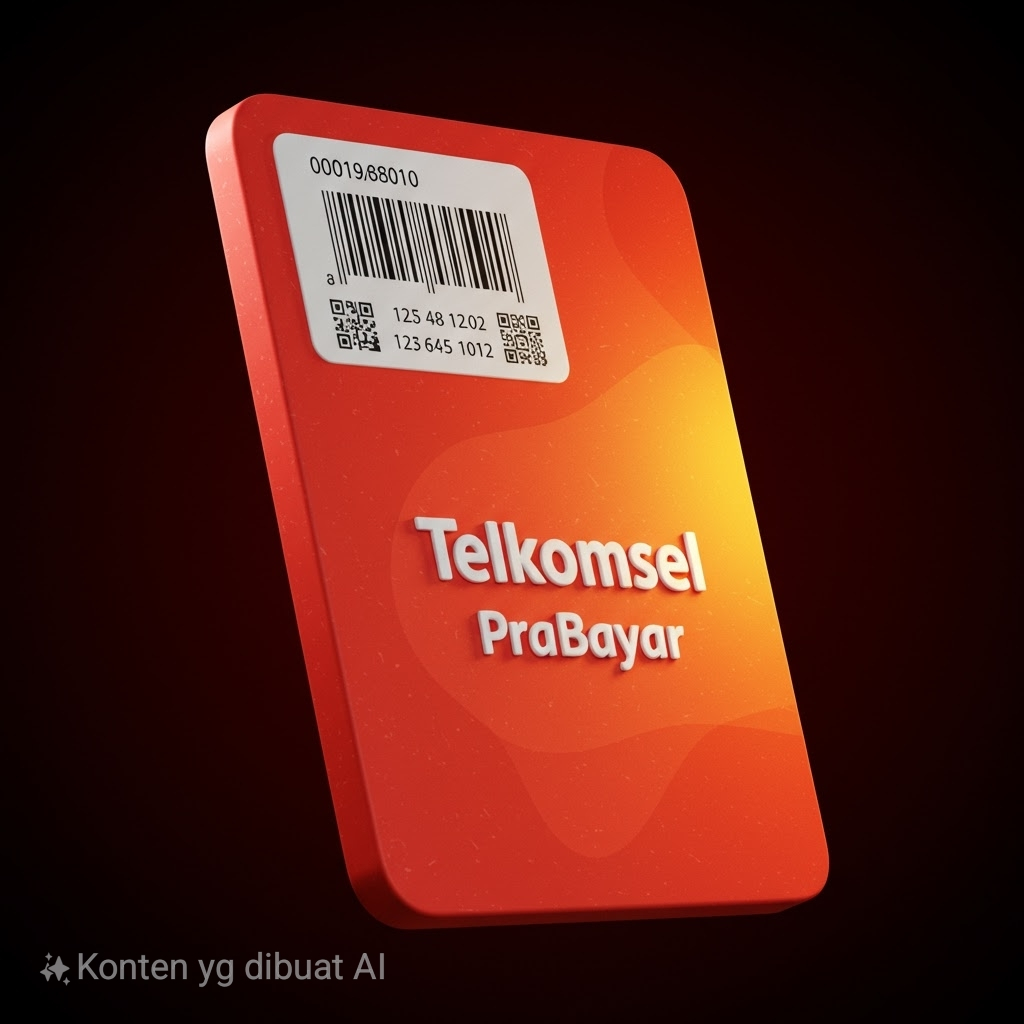 Kartu Perdana Telkomsel prabayar kuota 3gb(SEGEL)