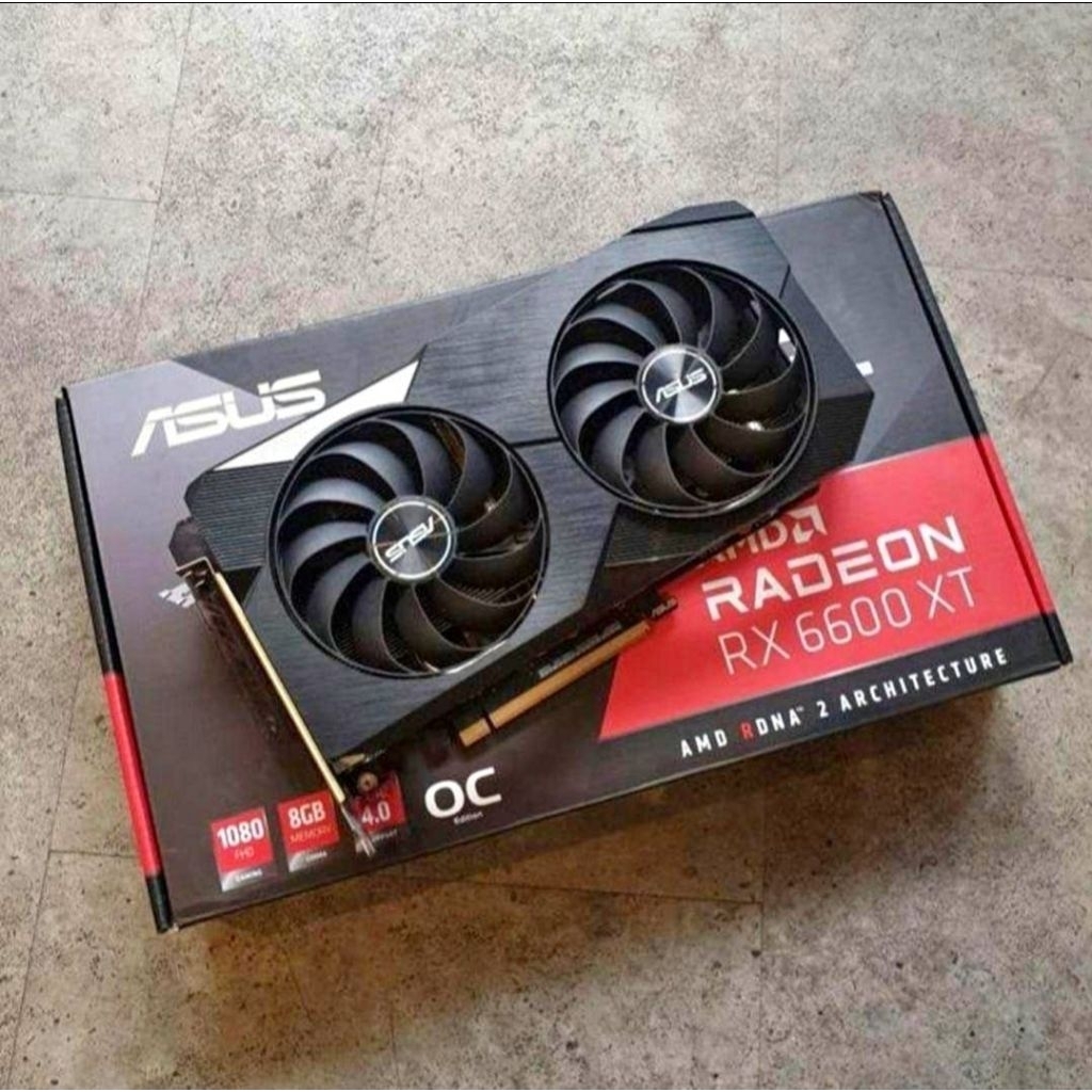 VGA card asus rx6600xt 2nd