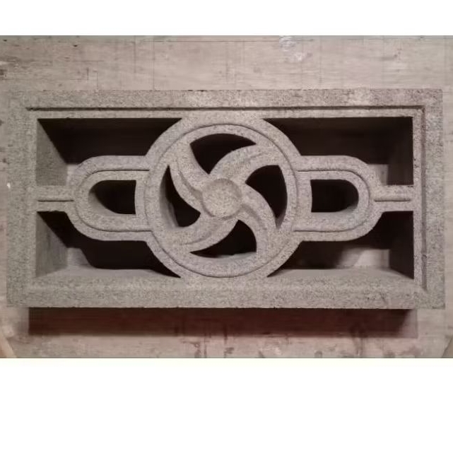 Cetakan loster kayu | Roster Tumbuk | Loster Beton | Motif Wajik Bulat 20x40