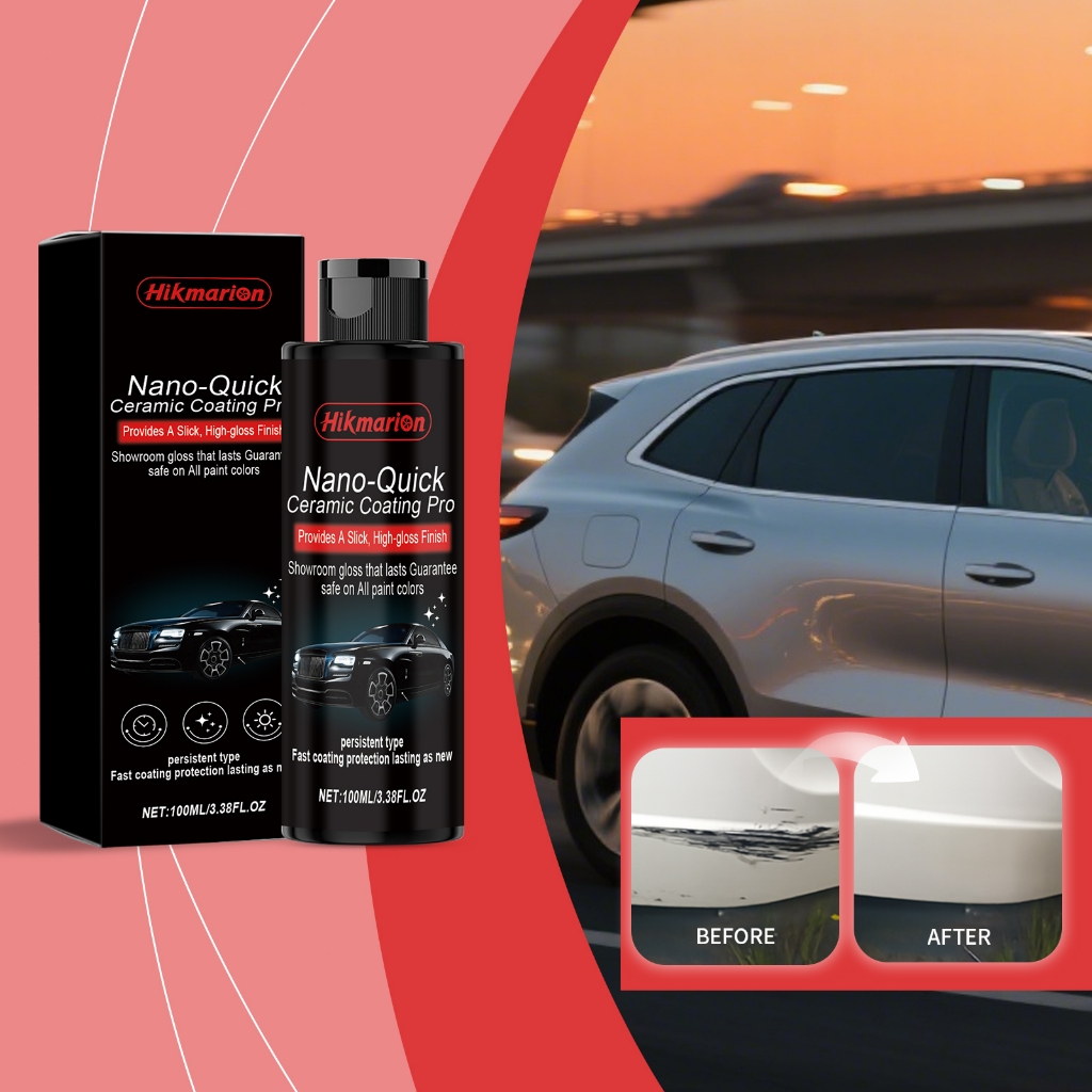 Hikmarion Premium Nano Coating Nano Ceramic Glasklare 100ML Original Nano Ceramic Coating Mobil Auto