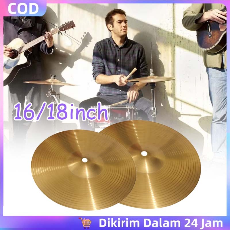 16/18inch Crash Cymbal Logam Paduan Cymbal Chinese Band Simbal Drum