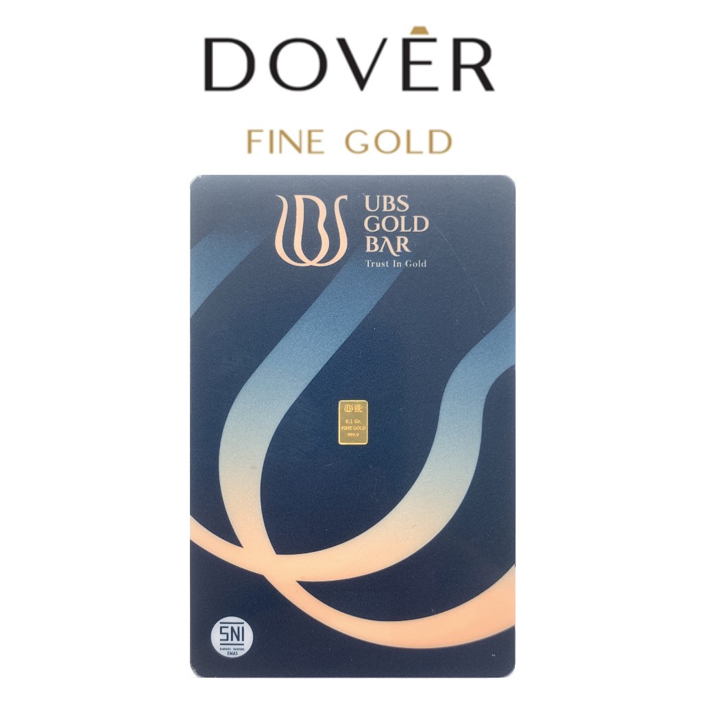 Logam Mulia Emas UBS Disney Mickey Mouse & Friends Gift Series 0.1 gr 0,1 gram LM