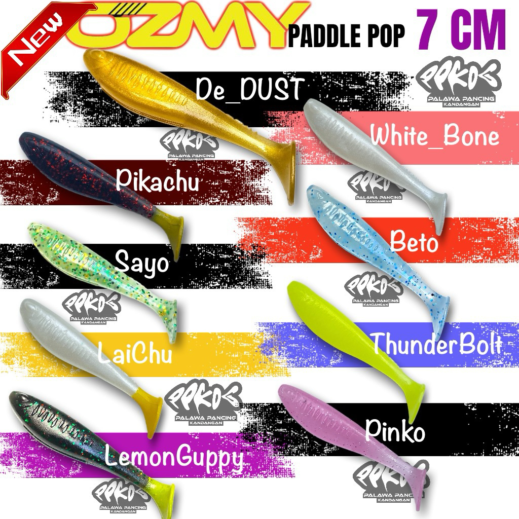 Ozmy Paddle POP 7 cm Original Harga Satuan