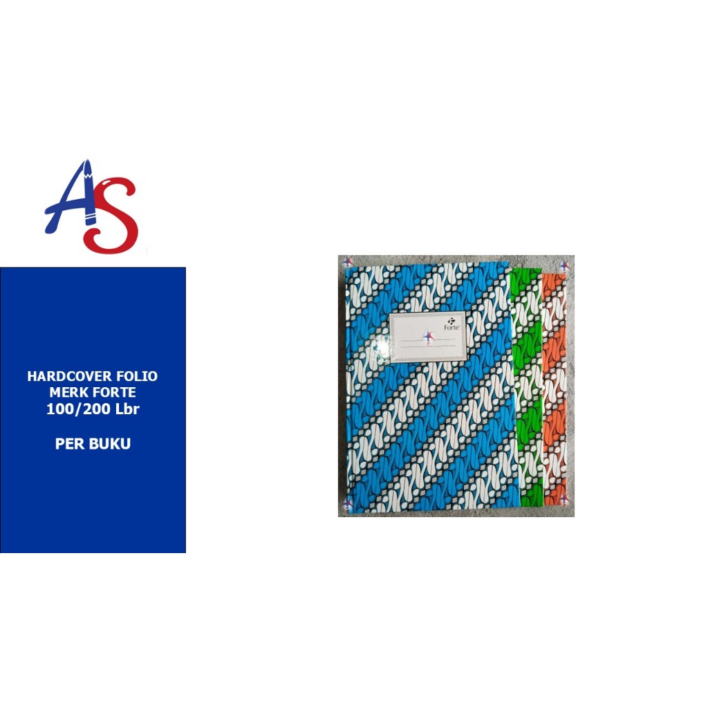 Buku Folio Besar 200 Lembar FORTE