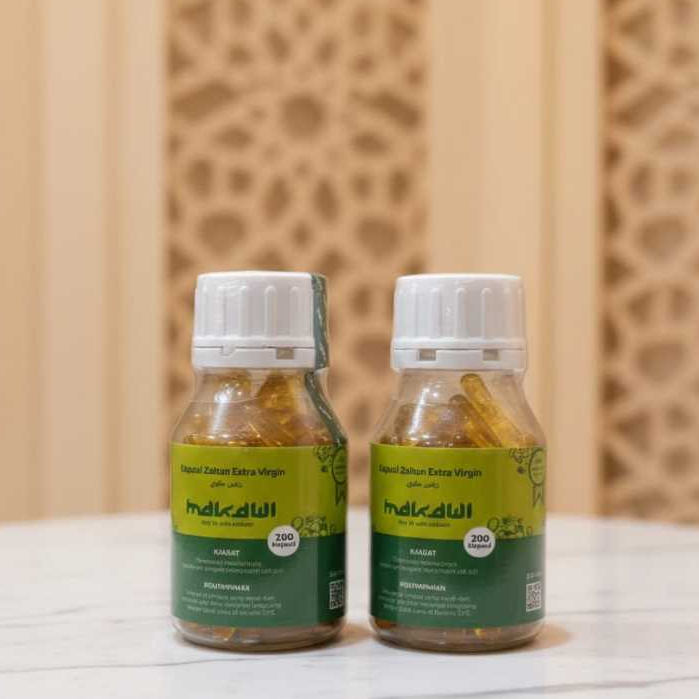 Minyak Zaitun Extra Virgin MAKAWI Kapsul