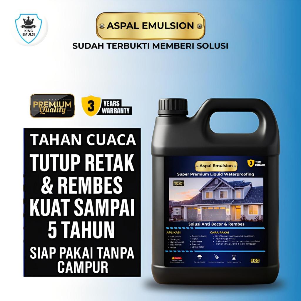 READY aspal cair anti bocor 5kg | aspal cair 5 kg murah | aspal cair emulsion ori