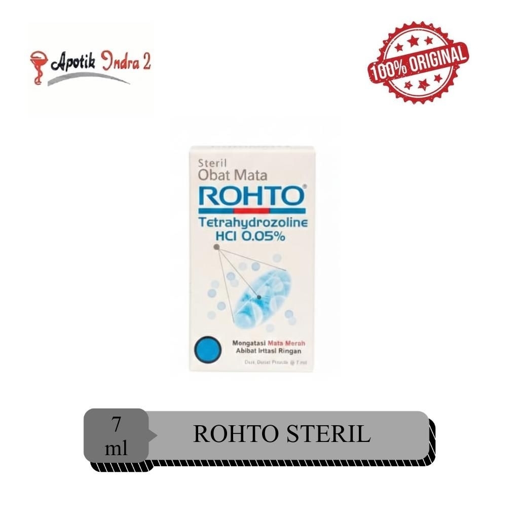 ROHTO Tetes Mata 7 ml | ROHTO COOL | ROHTO DRYFRESH | ROHTO STERIL