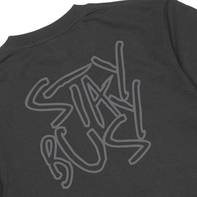 Troy Company T-shirt Dark Grey Main Vive - Kaos Lengan Pendek Kaos Abu Gelap MTD 3197