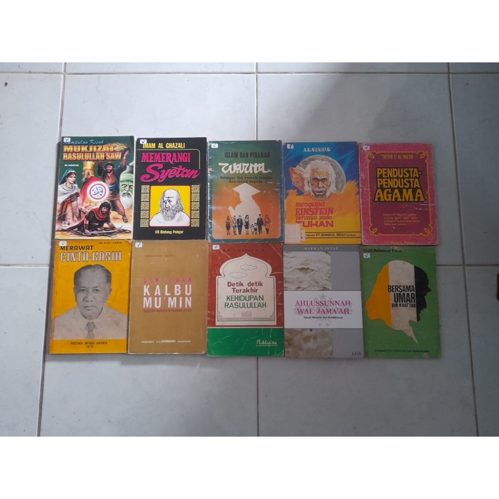 Obral Buku Agama Religi islam - Preloved