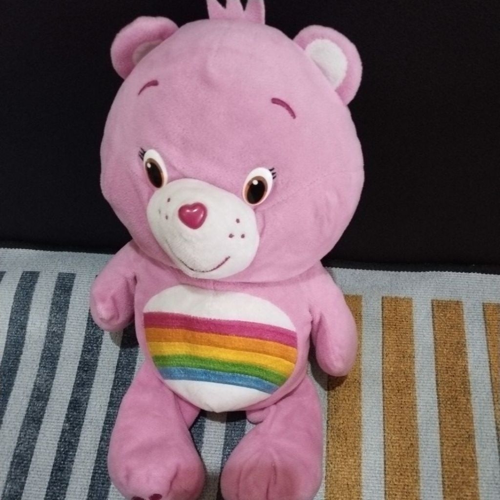 boneka carebear pelangi