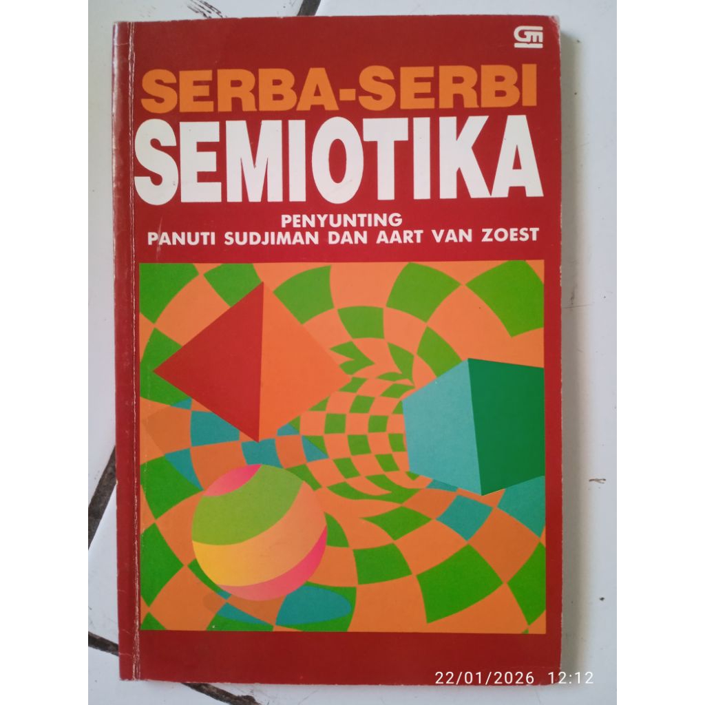 BUKU SERBA_ SERBI SEMIOTIKA BEKAS ORIGINAL
