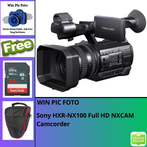 Sony HXR-NX100 Full HD NXCAM Camcorder / kamera Sony HXR-NX100 Full HD NXCAM Camcorder