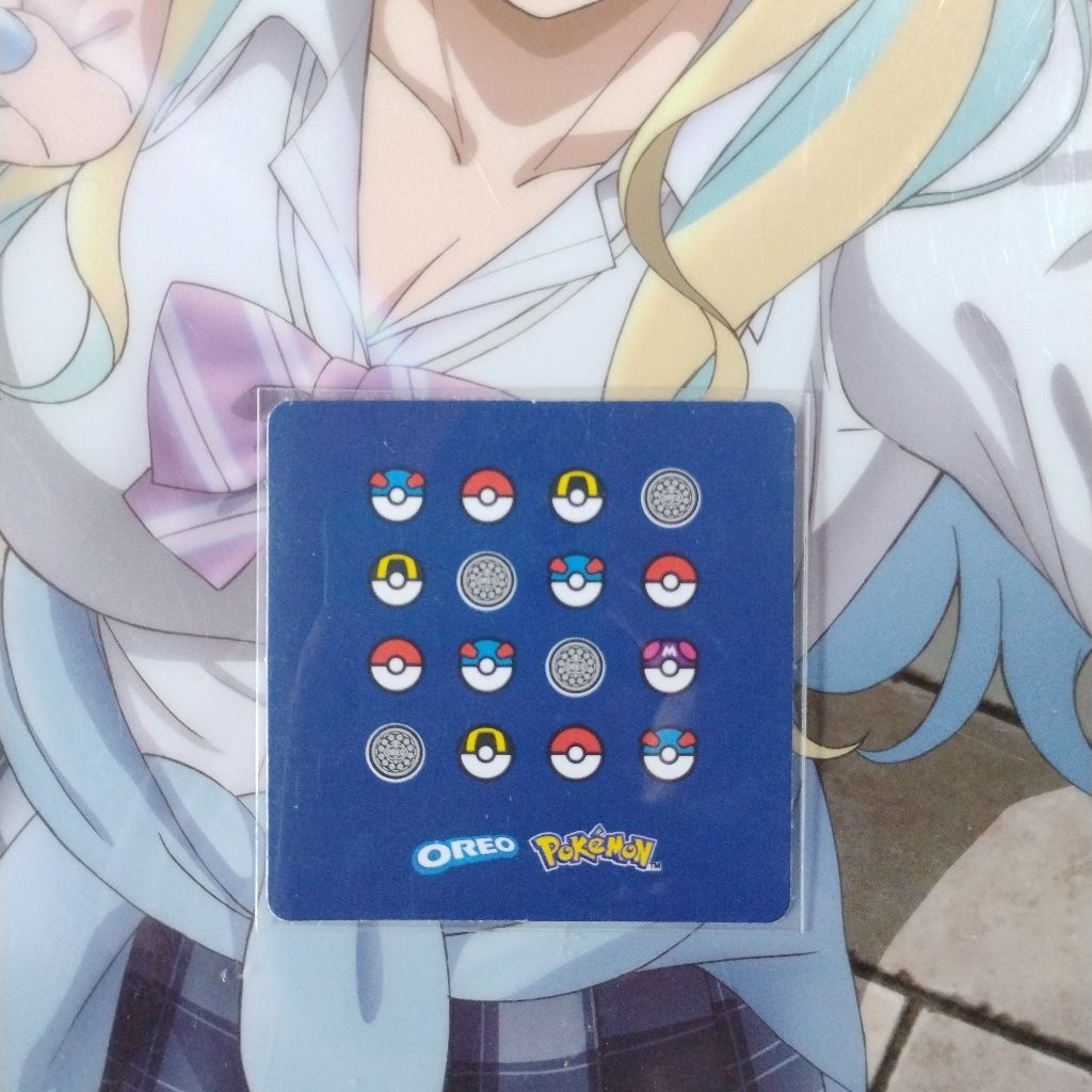 Oreo x Pokemon Kartu Pokemon