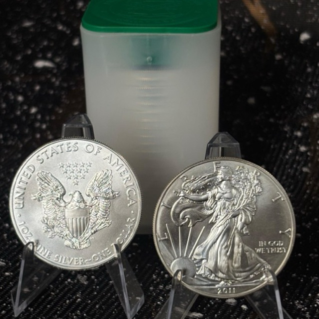 Fine Silver 1 oz Coin United State 31.1g kadar murni 999