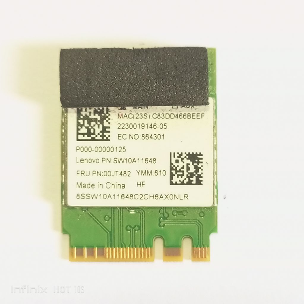Wifi card network card internal lenovo ideapad 110-14isk series lenovo 110-15isk 110-14 ori