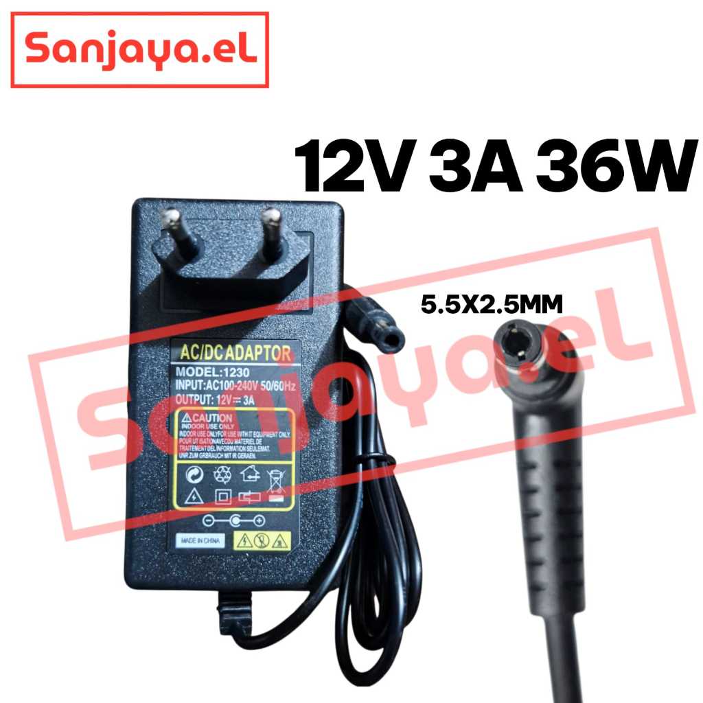 Adaptor Monitor LCD LED TV Akari 12V 3A