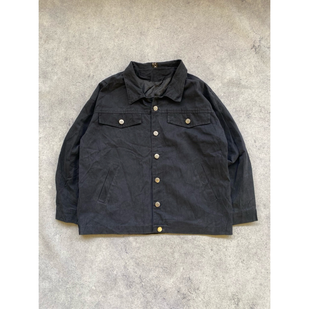 Jacket Jeans Trucker Boxy hickory