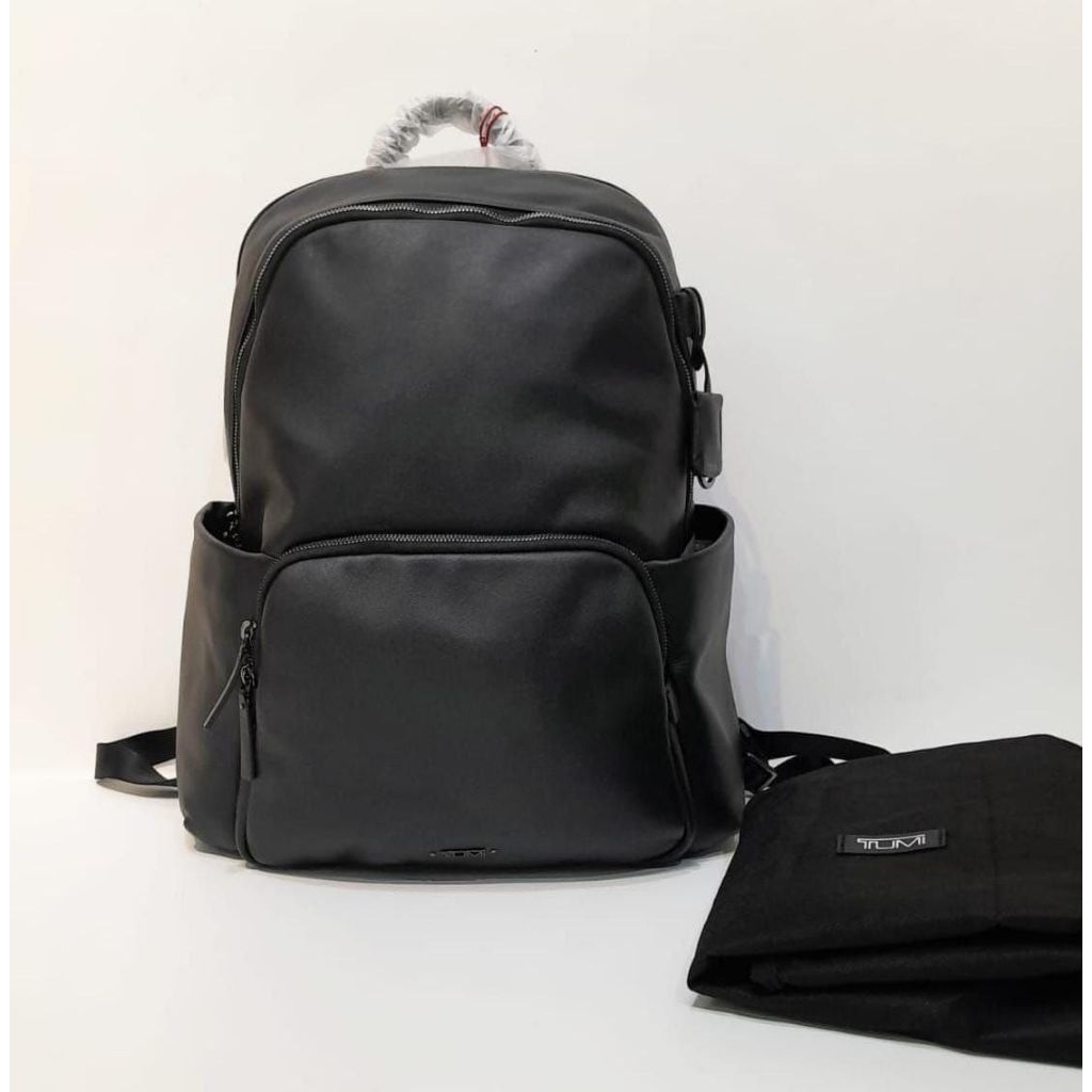 TUMI VISTA DARIA BACKPACK BLACK/GUNMETAL Leather
