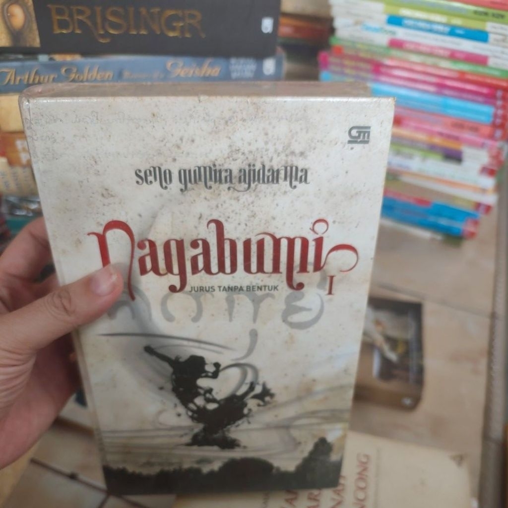 Novel Nagabumi jilid 1 by Seno Gumira Ajidarma original segel